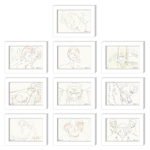 【ワンピース】『ONE PIECE ANIMATION WORKS』ウィーアー!/トレーディングフレームマグネット(全10種ランダム1個入り)
