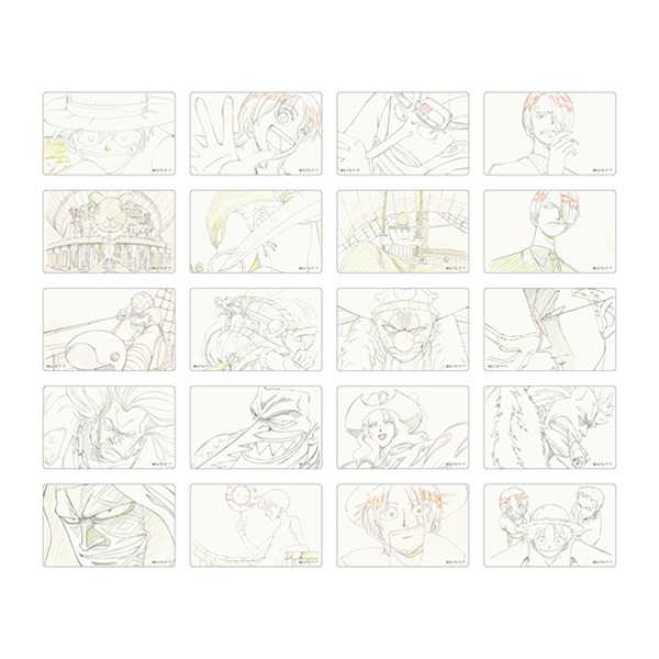 【ワンピース】『ONE PIECE ANIMATION WORKS』ウィーアー!/クリアカード(全20種ランダム1個入り)