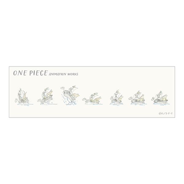 【ワンピース】『ONE PIECE ANIMATION WORKS』ウィーアー!/しおり ゴーイング・メリー号