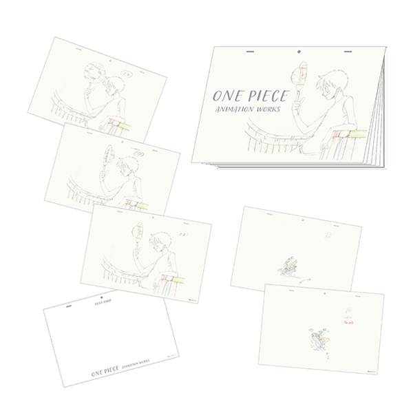 【ワンピース】『ONE PIECE ANIMATION WORKS』ウィーアー!/ポストカードブック(15枚入り)