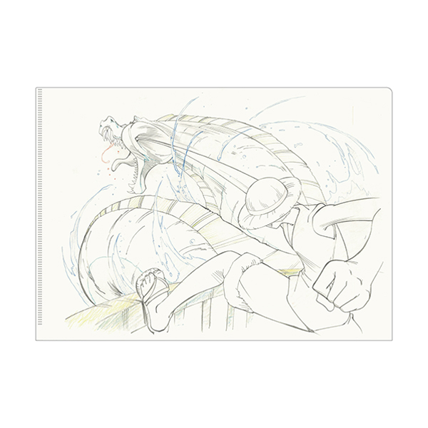 【ワンピース】『ONE PIECE ANIMATION WORKS』ウィーアー!/A4クリアファイル ルフィB