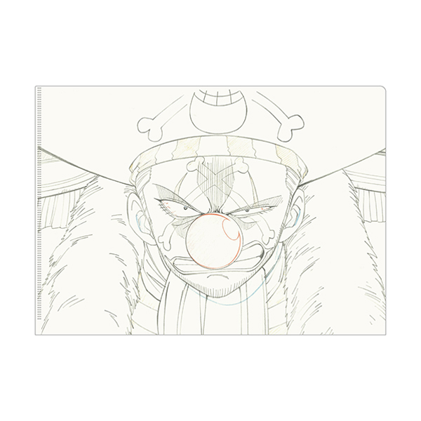 【ワンピース】『ONE PIECE ANIMATION WORKS』ウィーアー!/A4クリアファイル バギー