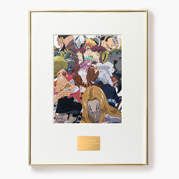【2個セット連番】ワンピース　MUSEE FRAME ART 限定 ルフィ ワンピース】『まいにちONE PIECE イラストコレクション』MUSEE FRAME