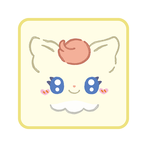 【ぷちきゅあ〜Precure Fairies〜】 顔タオル ぷちきゅあここ