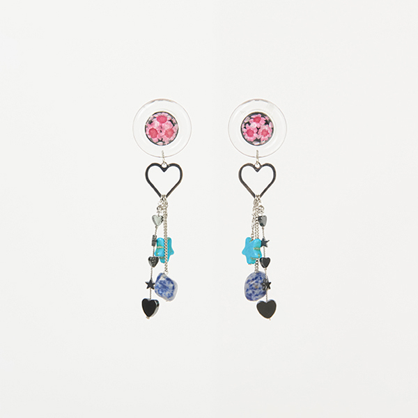 【precure genic】MIZUGASHI ピアス キュアブラック