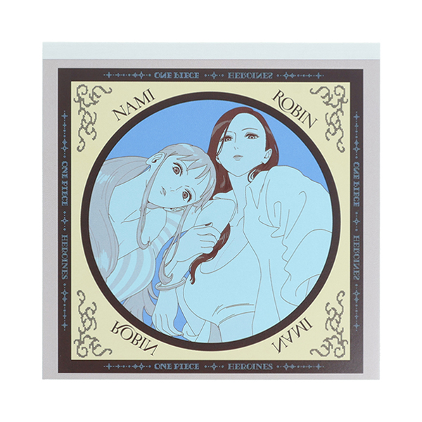 【ワンピース】『ONE PIECE HEROINES』スクエアメモ NAMI&ROBIN