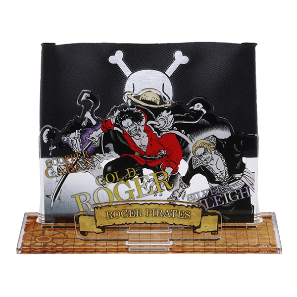 『ONE PIECE』海賊旗アクリルスタンド ロジャー&レイリー&ギャバン