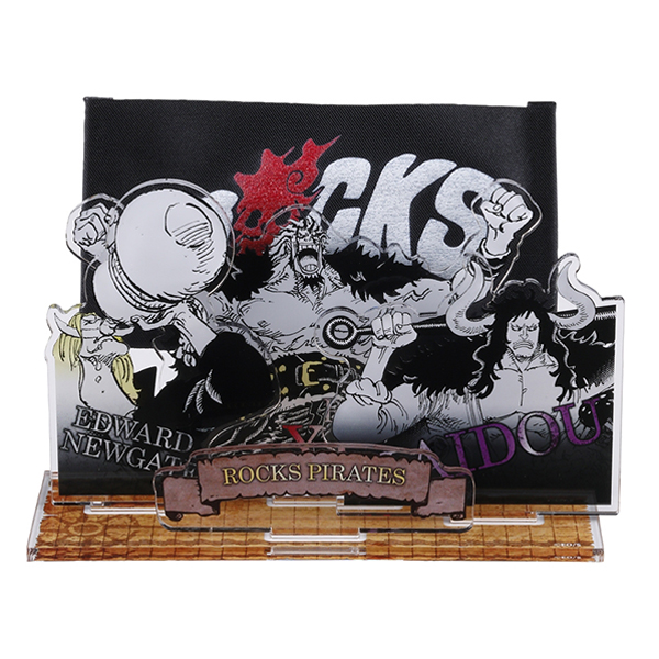 『ONE PIECE』海賊旗アクリルスタンド ロックス&ニューゲート&カイドウ
