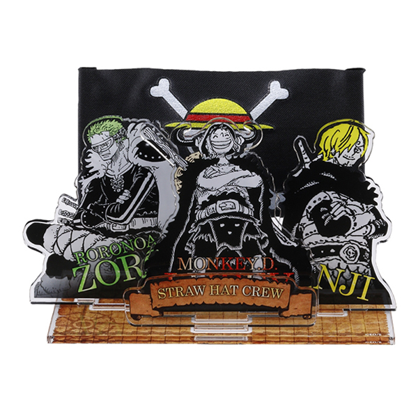 『ONE PIECE』海賊旗アクリルスタンド ルフィ&ゾロ&サンジ エルバフVer.