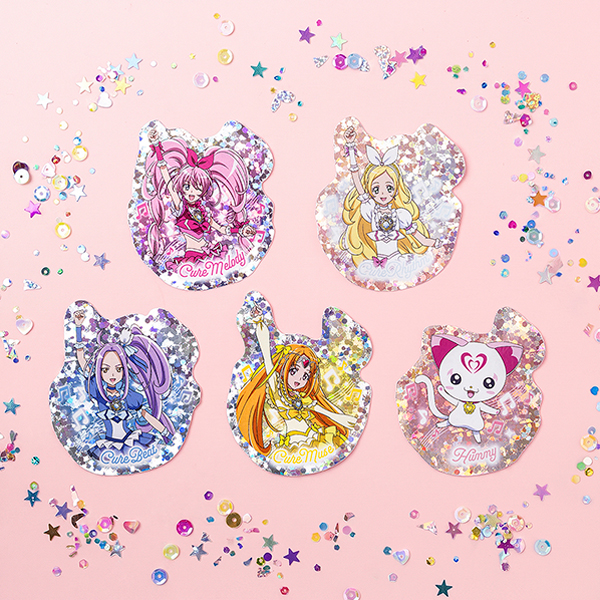 【スイートプリキュア♪】ホログラムステッカー(全5種ランダム1個入り)