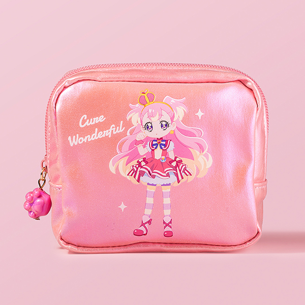 【わんだふるぷりきゅあ!】キュアミニシリーズ スクエアポーチ キュアワンダフル