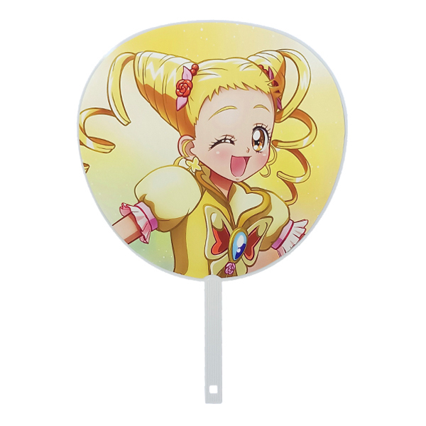 【プリキュアバーチャルワールド】ジャンボうちわ キュアレモネード