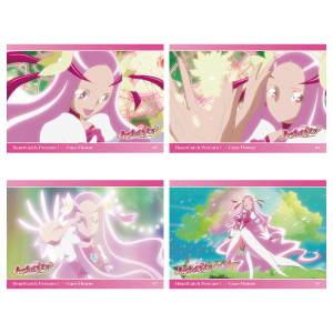 【ハートキャッチプリキュア!】場面写変身!?ブロマイドセット キュアフラワー S1