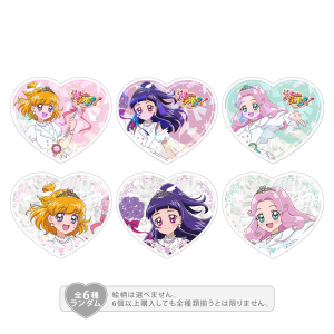 【魔法つかいプリキュア!】10th Anniversary アニバーサリー衣装ver. ハートステッカー(全6種ランダム1枚入り)