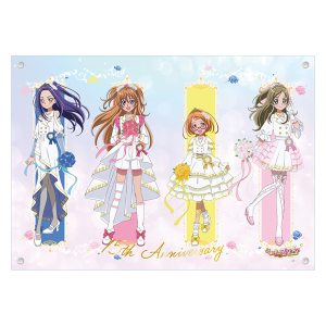 【スイートプリキュア♪】15th Anniversary アニバーサリー衣装ver. A4レイヤーアクリルパネル