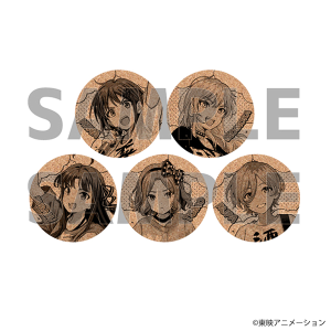 【ガールズバンドクライ】コルクコースター(全5種ランダム1個)