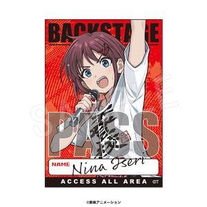 【ガールズバンドクライ】サテンステッカー 井芹仁菜