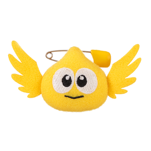 【ダイの大冒険】ぬいバッジ ゴメちゃん