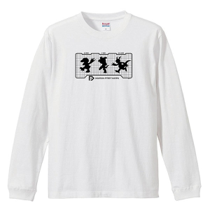 DP アグモン・ブイモン・ギルモンロンT 白 L