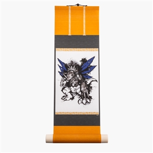 【デジモンアドベンチャー】ミニ掛け軸 メタルグレイモン