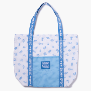 【デジモンアドベンチャー】メッシュトート デジヴァイス ブルー