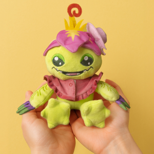 【デジモンアドベンチャー】おすわりぬいぐるみ パルモン