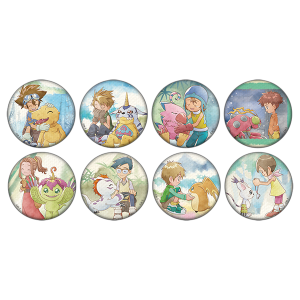 【デジモンアドベンチャー】メモリーコレクション 缶バッジ(全8種ランダム1個入り)
