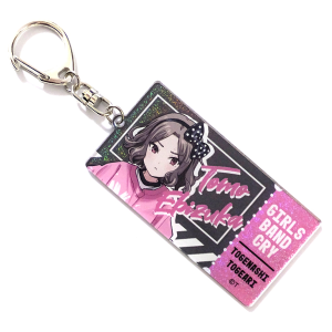 【ガールズバンドクライ】チケット風キーホルダー 海老塚智