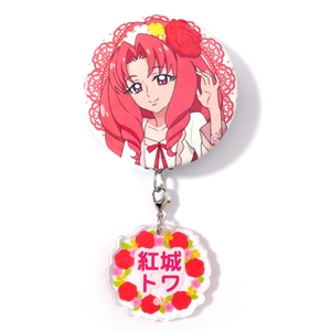 【プリキュアシリーズ】プリティストア出張店2025inOIOI お名前缶バッジ「Go!プリンセスプリキュア」紅城トワ