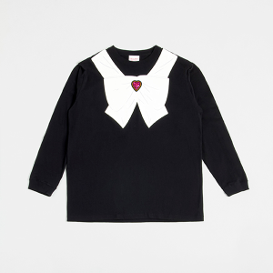 【precure genic】Cure Black Long-sleeved T-shirt L