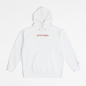 yprecure geniczMipple White Hoodie L