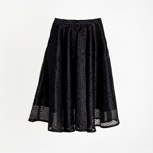 【precure genic】SIIILON See-through Black Skirt M