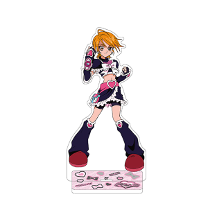 【ふたりはプリキュア】Heart Series アクリルスタンド キュアブラック