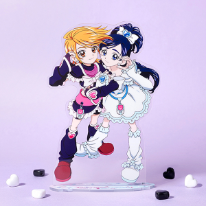 【ふたりはプリキュア】Heart Series アクリルスタンド キュアブラック&キュアホワイト