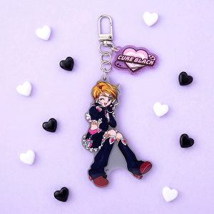 【ふたりはプリキュア】Heart Series ツインアクリルキーホルダー キュアブラック