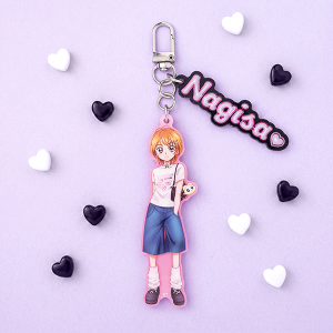 【ふたりはプリキュア】Heart Series ツインアクリルキーホルダー 美墨なぎさ