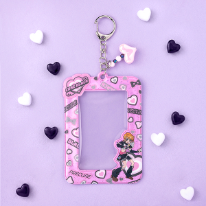 【ふたりはプリキュア】Heart Series フォトキーホルダー キュアブラック