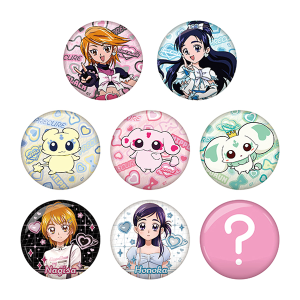 【ふたりはプリキュア】Heart Series ランダム缶バッジ(全8種<シークレット1種含む>ランダム1個入り)