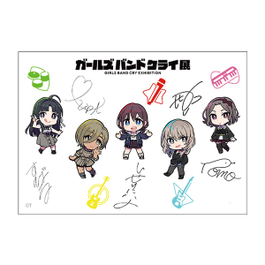 【ガールズバンドクライ】 ガールズバンドクライ展ボディペイントシール