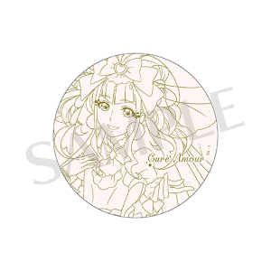 【全プリキュア展】陶器コースター(キュアアムール)