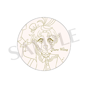 【全プリキュア展】陶器コースター(キュアウィング)