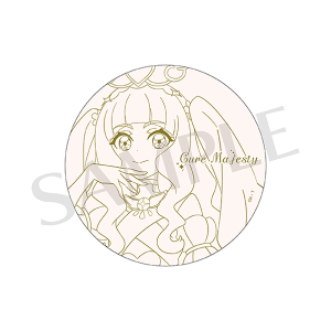 【全プリキュア展】陶器コースター(キュアマジェスティ)