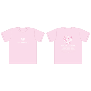 全プリキュア 20th Anniversary LIVE！】Tシャツ（ピンク）XL