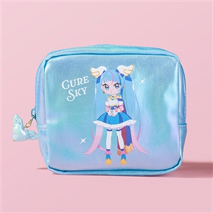 【ひろがるスカイ!プリキュア】キュアミニシリーズ スクエアポーチ キュアスカイ