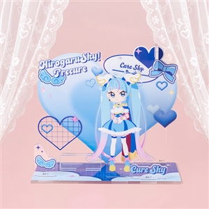 【ひろがるスカイ!プリキュア】キュアミニシリーズ 推し活アクリルスタンド キュアスカイ
