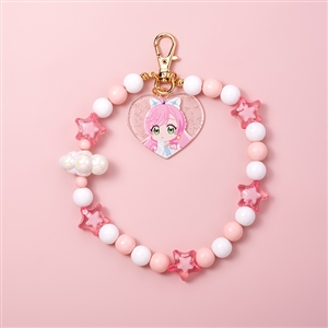 【ひろがるスカイ!プリキュア】キュアミニシリーズ ビーズストラップ キュアプリズム