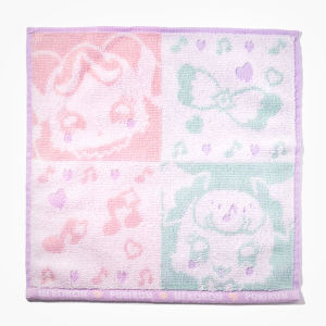 【キミとアイドルプリキュア♪】ミニタオル/プリルン&メロロン