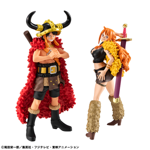 【ワンピース】WALLSTAR モンキー・D・ルフィ ギア5&ナミセット(エルバフ編)【特典ステッカー付き】