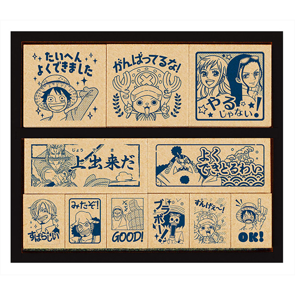 【ワンピース】ワンピース 木製ごほうびスタンプ