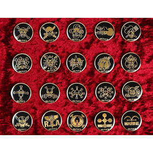 【ワンピース】メタルエンブレムバッジコレクション〜麦わらの一味と四皇編〜
